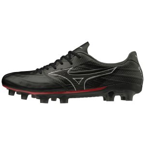 Mizuno Rebula 3 Elite Ποδοσφαιρικα Παπουτσια Ανδρικα - Μαυρα